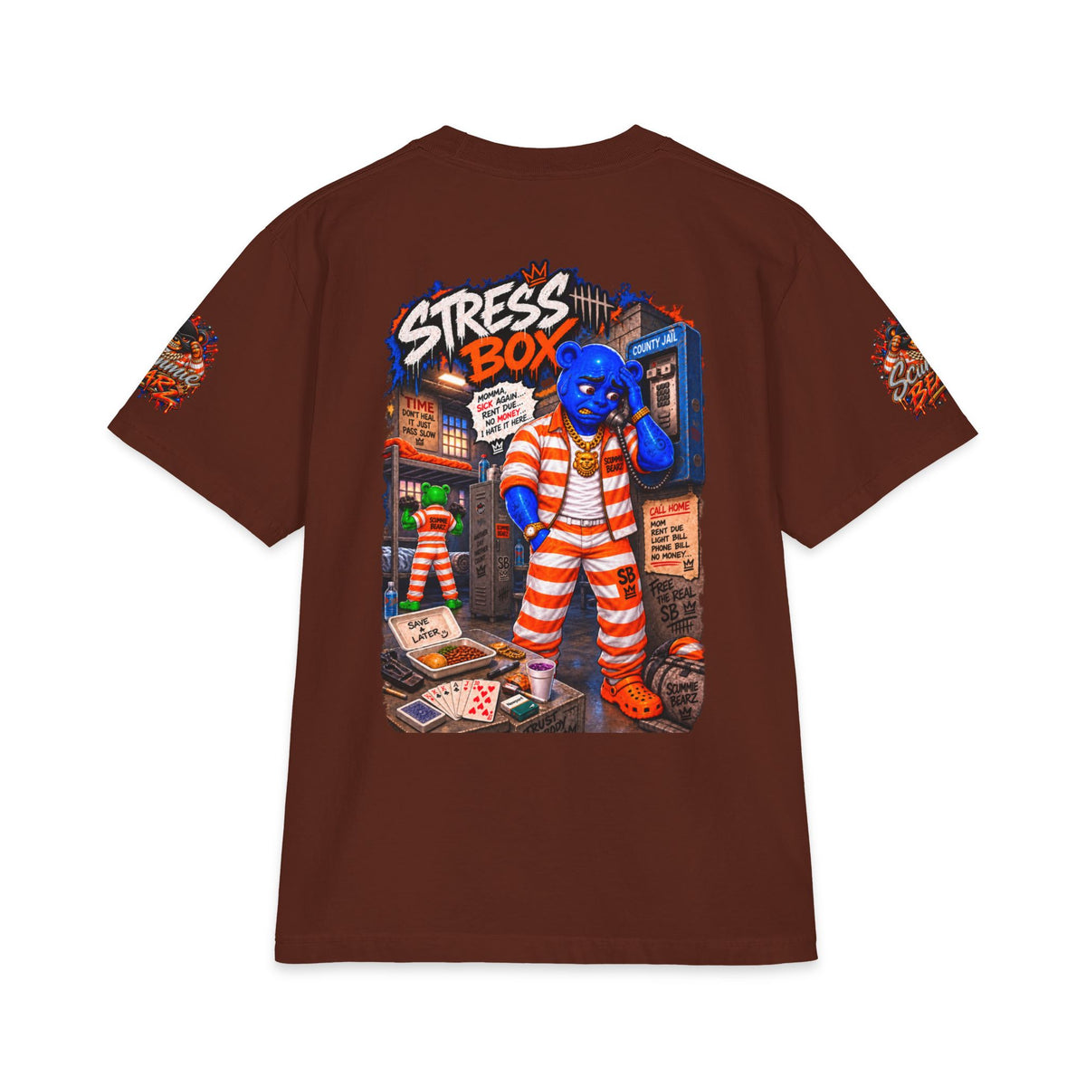 Stress Box | SCUMMIEBEARZ™ Shaka Wear Heavyweight Tee