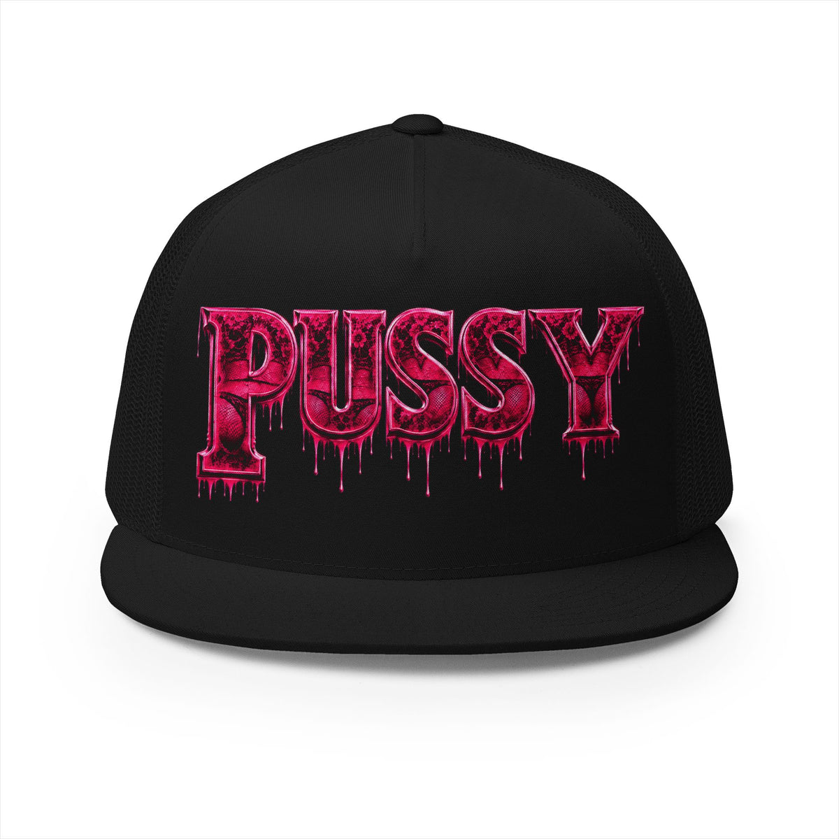 5 Panel Trucker Cap-PINK PU$$Y-SCUMMIEBEARZ™