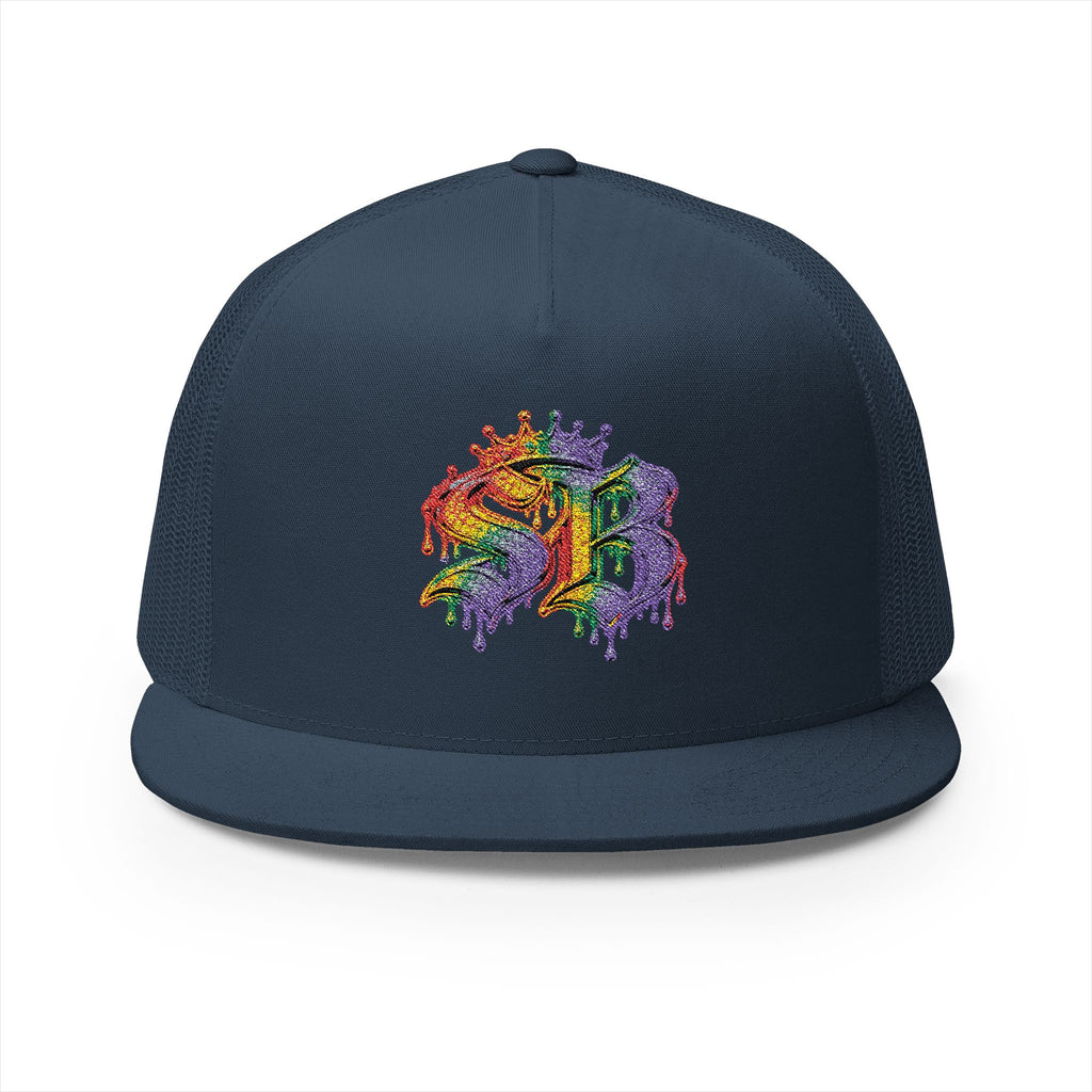 5 Panel Trucker Cap-RAINBOW SB LOGO-SCUMMIEBEARZ™️