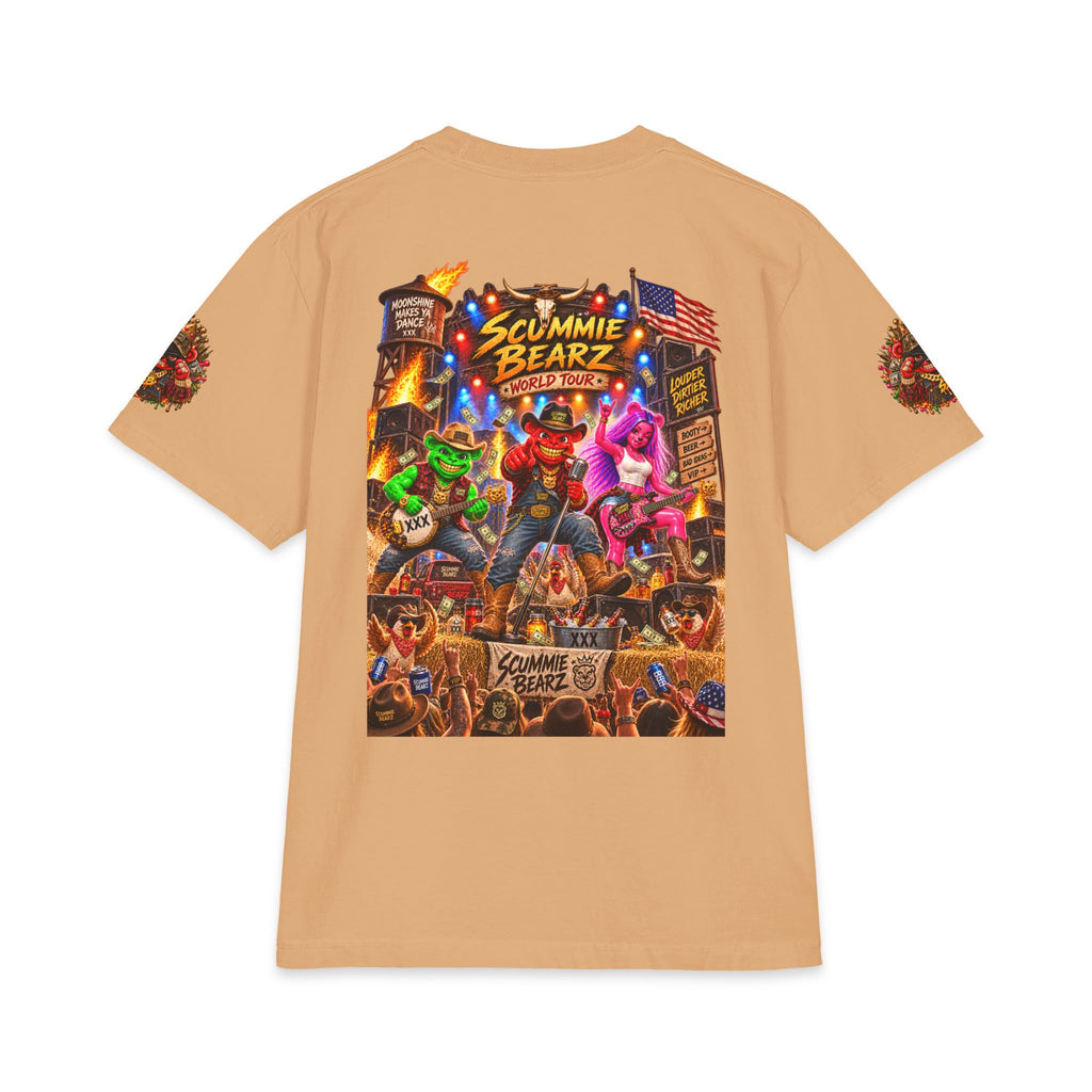 Country World Tour | SCUMMIEBEARZ™ Shaka Wear Heavyweight Tee