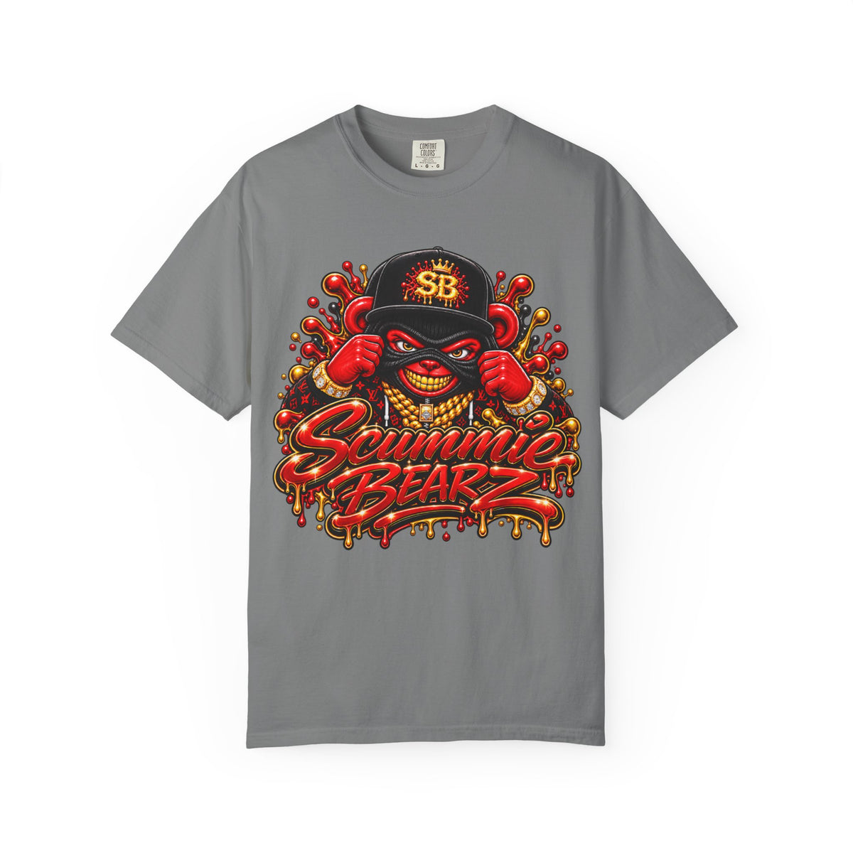 Unisex Garment-Dyed T-shirt-NO WEAPON FORMED-SCUMMIEBEARZ™️