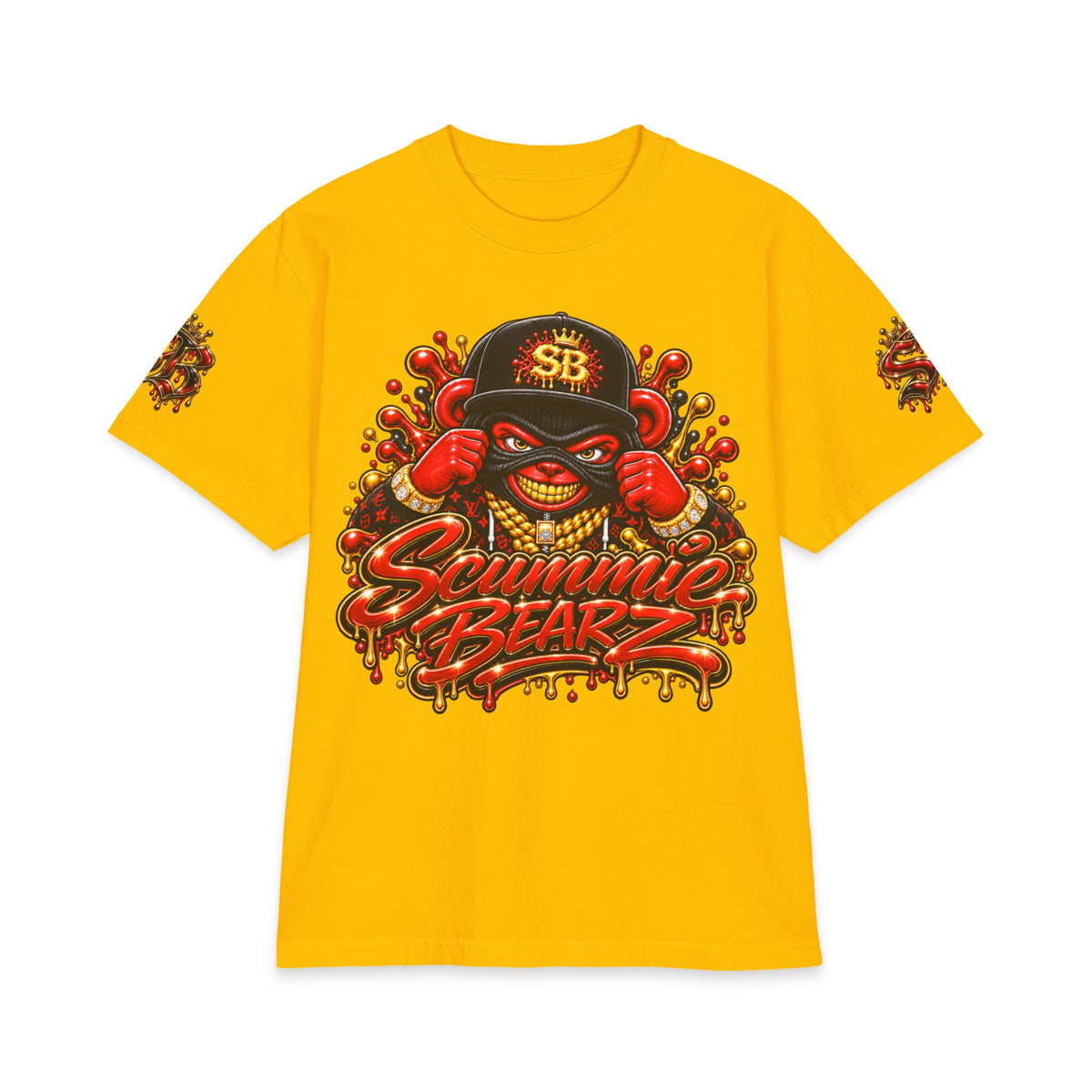 Covered by the Blood | SCUMMIEBEARZ™ Shaka Wear Heavyweight Tee