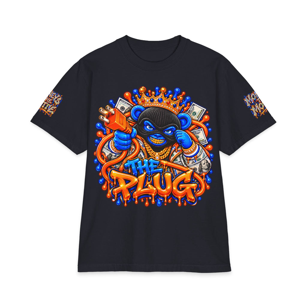Unisex Max Heavyweight Short Sleeve-THE PLUG!!!-Scummiebearz™️