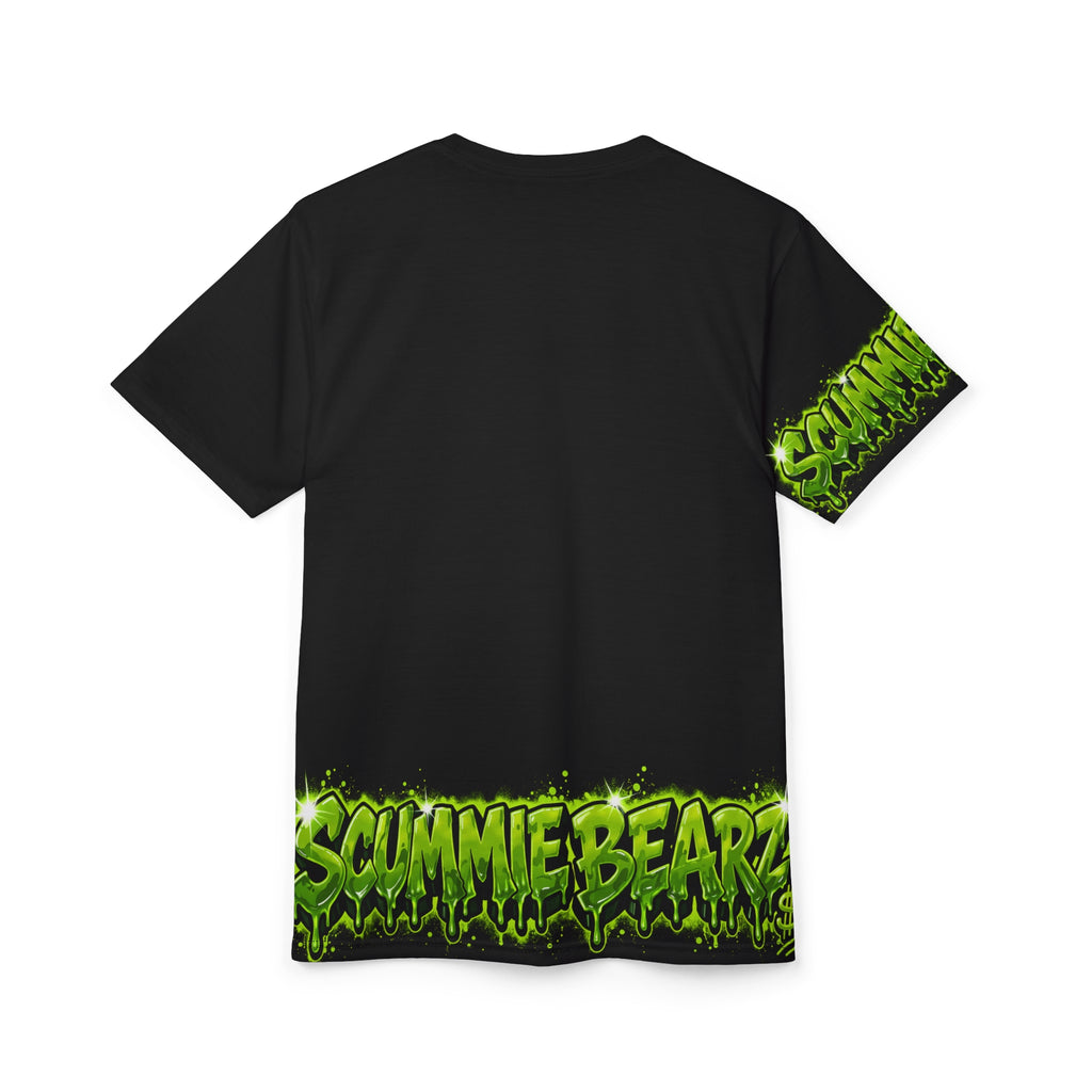 SCUMMIEBEARZ GOTTA GET THAT BAG BANK HEIST COLLECTION AOP Edition Unisex Graphic Tee