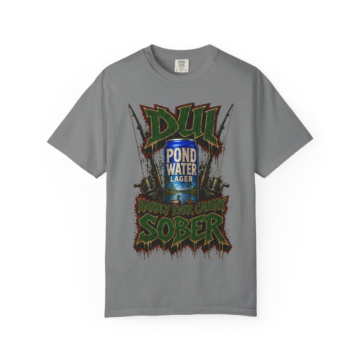 Unisex Garment-Dyed T-shirt-HILLBILLY COLLECTION -SCUMMIEBEARZ™