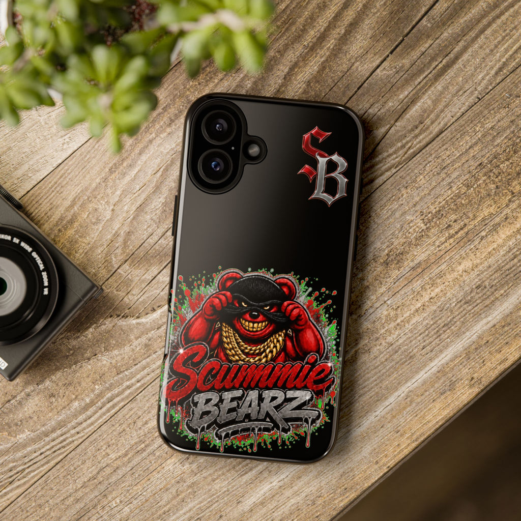 SCUMMIEBEARZ ♦️RED LOGO♦️ Tough Cases