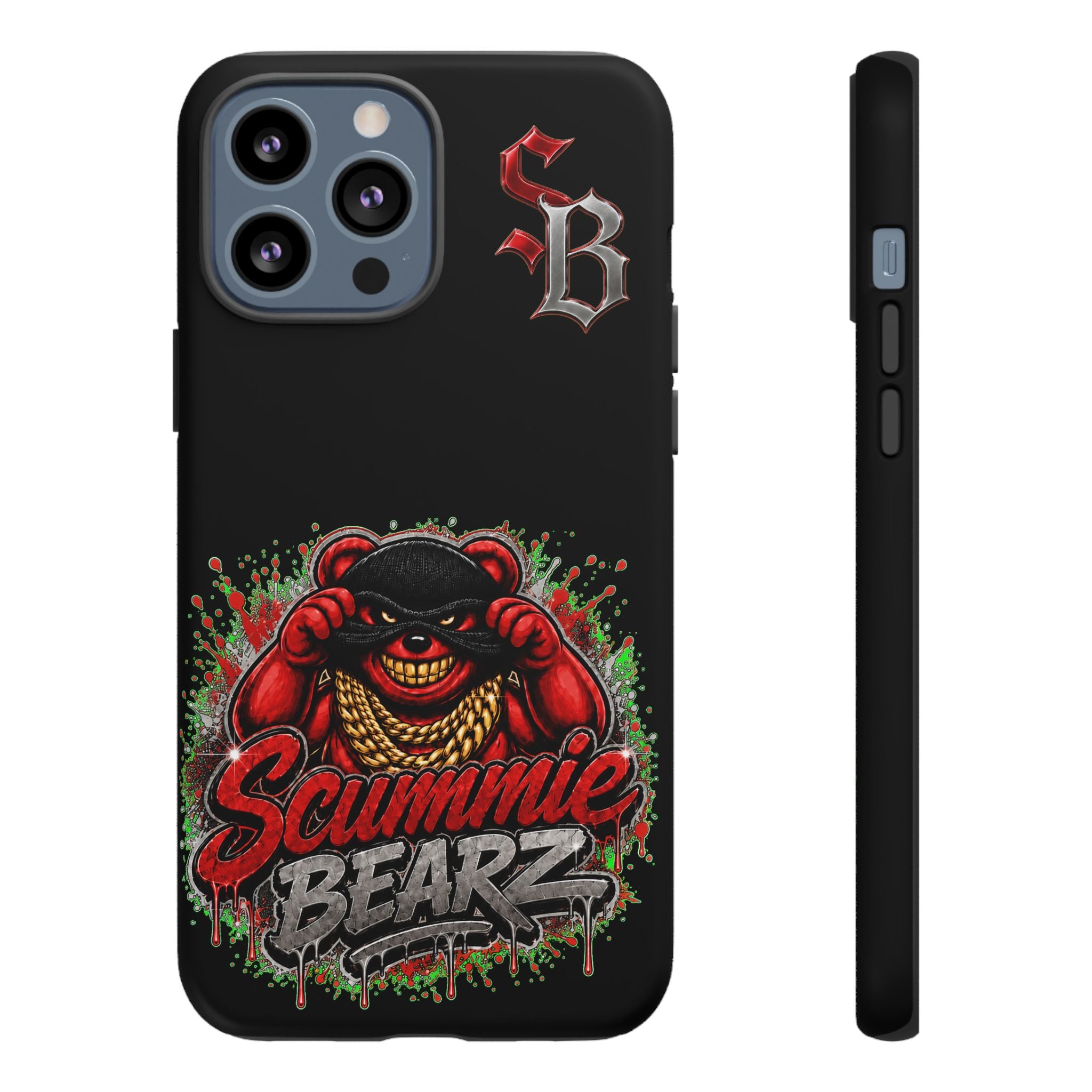 SCUMMIEBEARZ ♦️RED LOGO♦️ Tough Cases