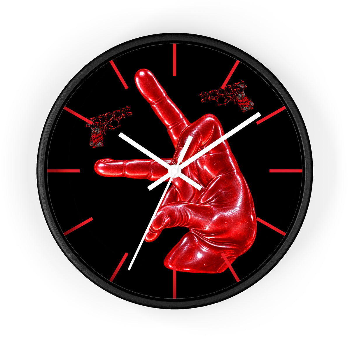 Wall Clock-BLOOD MONEY-SCUMMIEBEARZ™️