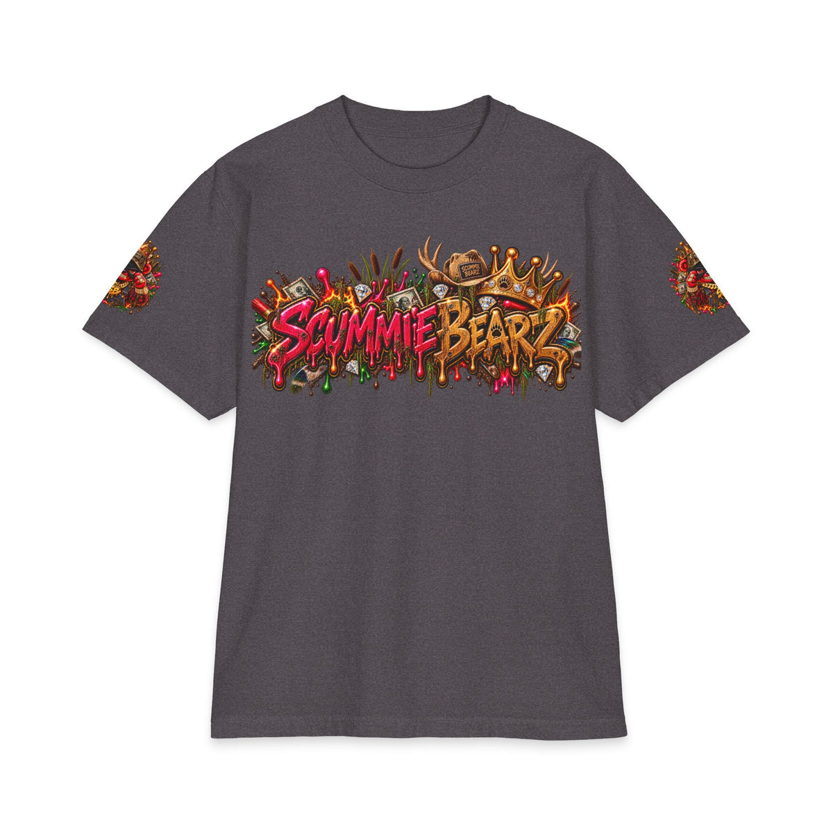 Boots, Booze, And Bad Company | SCUMMIEBEARZ™ Shaka Wear Heavyweight Tee