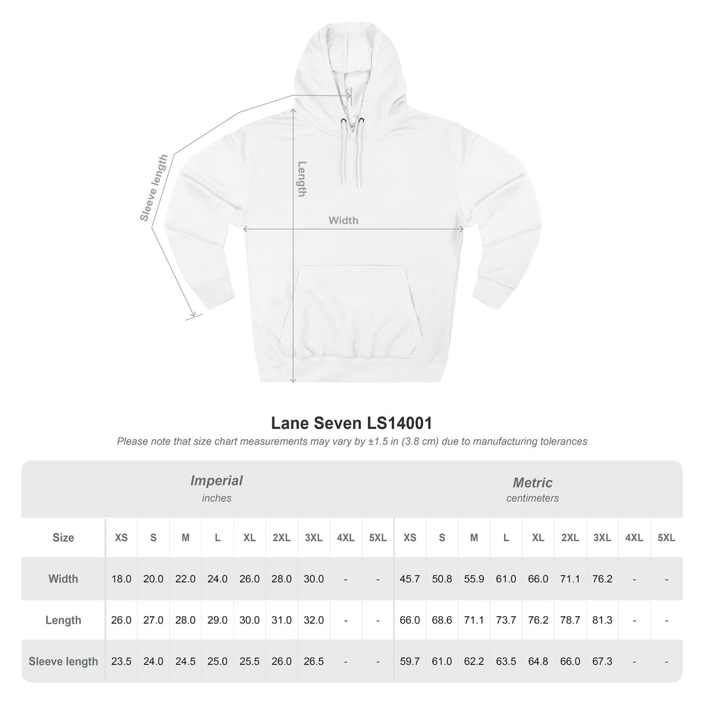 Three-Panel Fleece Hoodie-GET SERVED-SCUMMIEBEARZ™️
