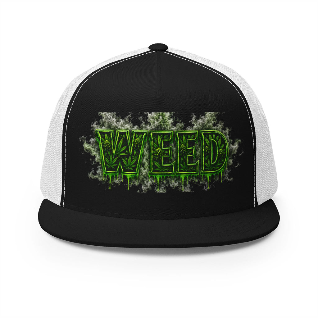 5 Panel Trucker CAP-WEED -SCUMMIEBEARZ™