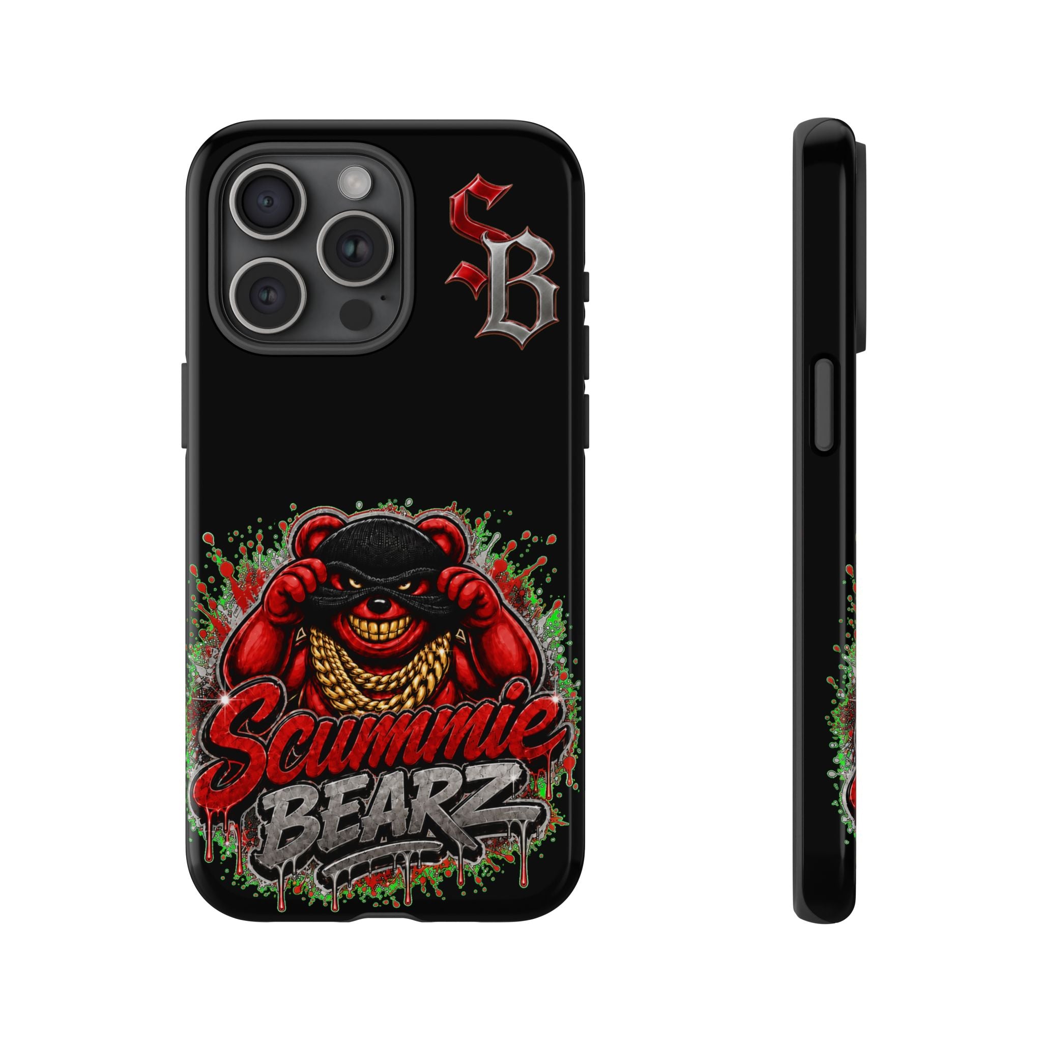 SCUMMIEBEARZ ♦️RED LOGO♦️ Tough Cases