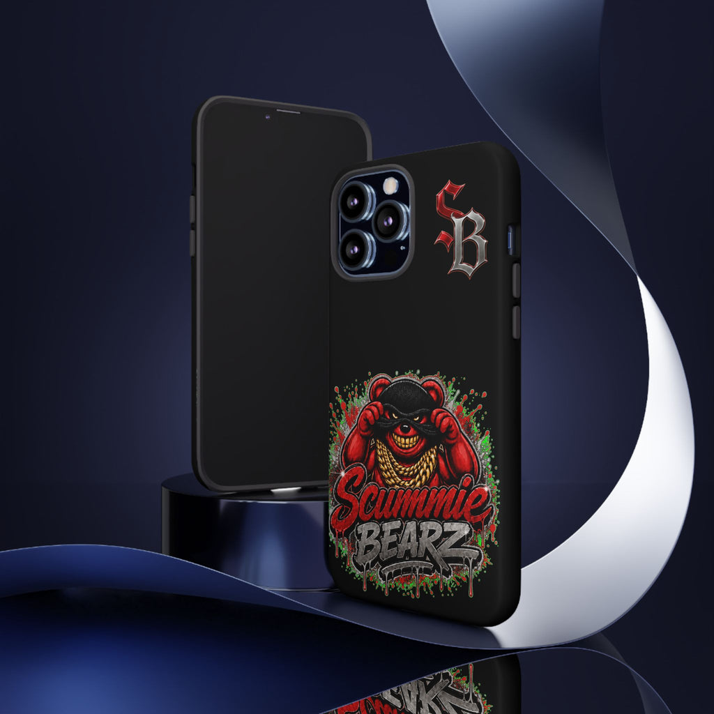 SCUMMIEBEARZ ♦️RED LOGO♦️ Tough Cases