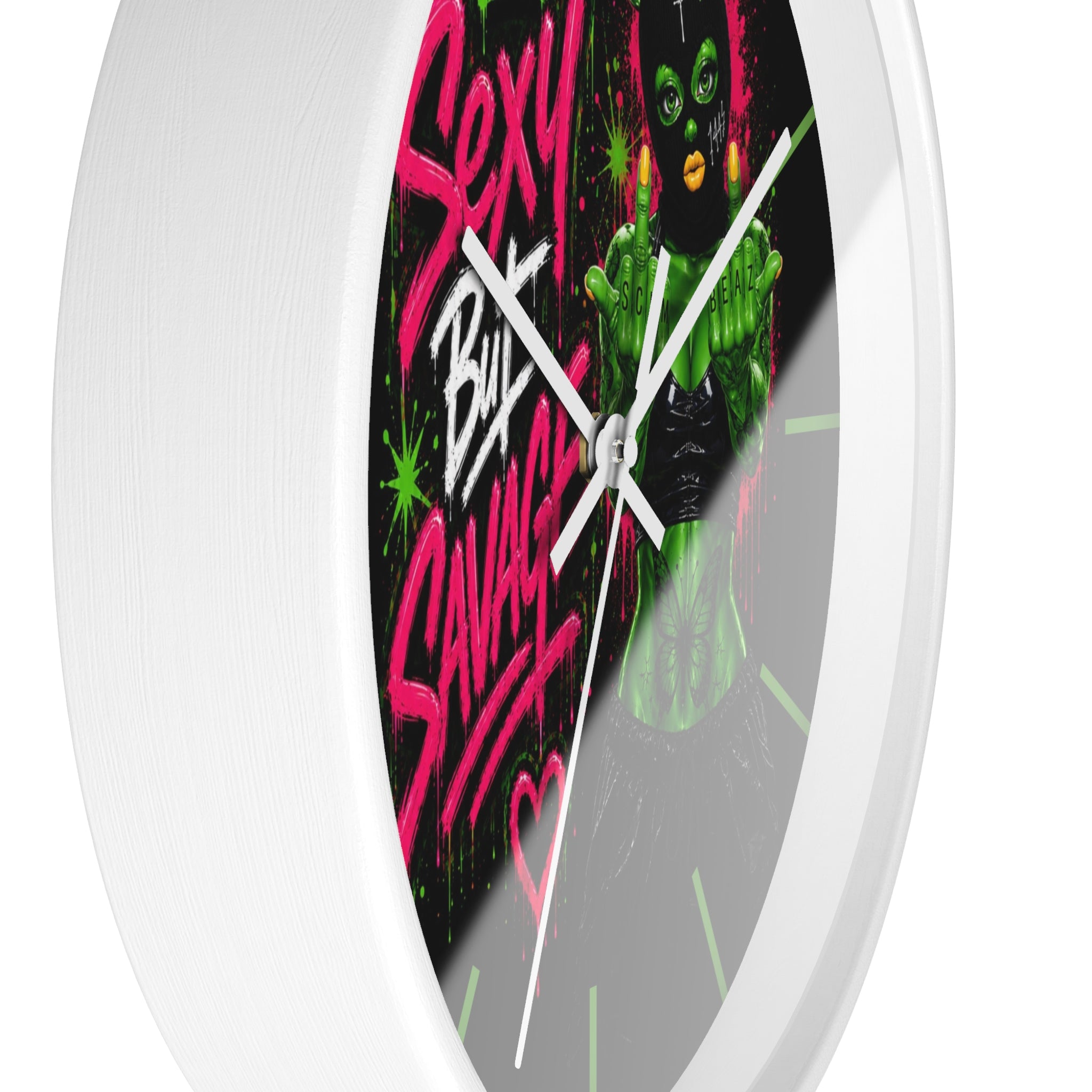 Wall Clock-Sexy But Savage Green Remix-SCUMMIEBEARZ™️