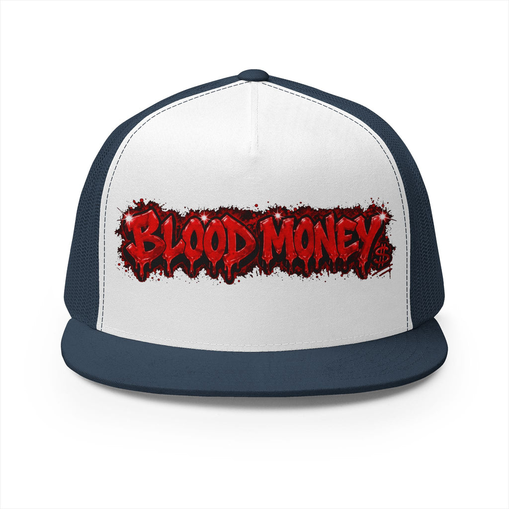 5 Panel Trucker Cap-BLOOD MONEY-SCUMMIEBEARZ™