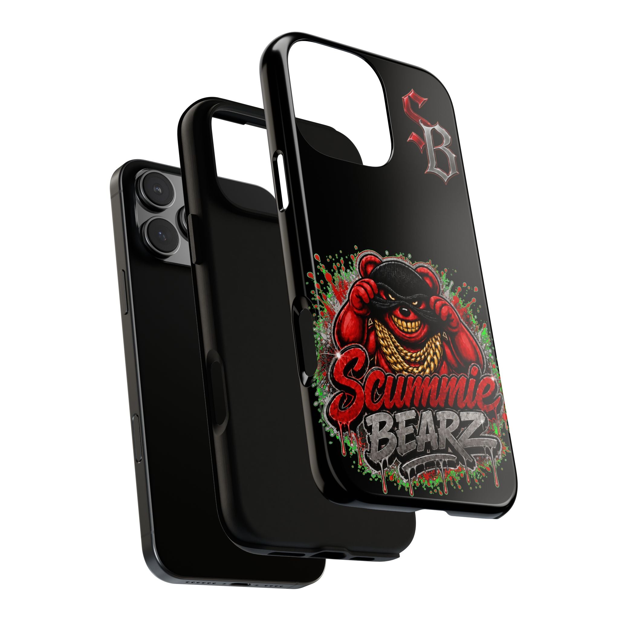 SCUMMIEBEARZ ♦️RED LOGO♦️ Tough Cases