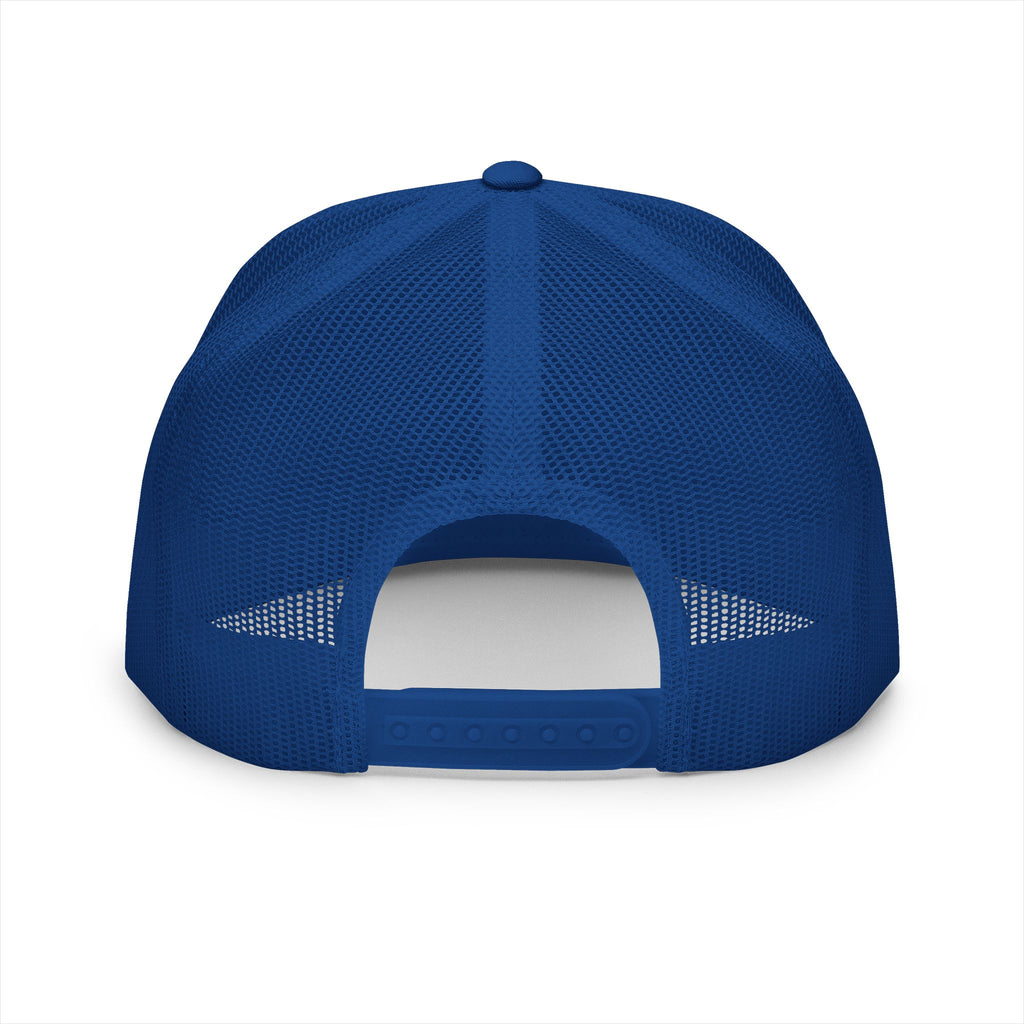 5 Panel Trucker Cap-	RED BLOOD MONEY MASK LOGO-SCUMMIEBEARZ™