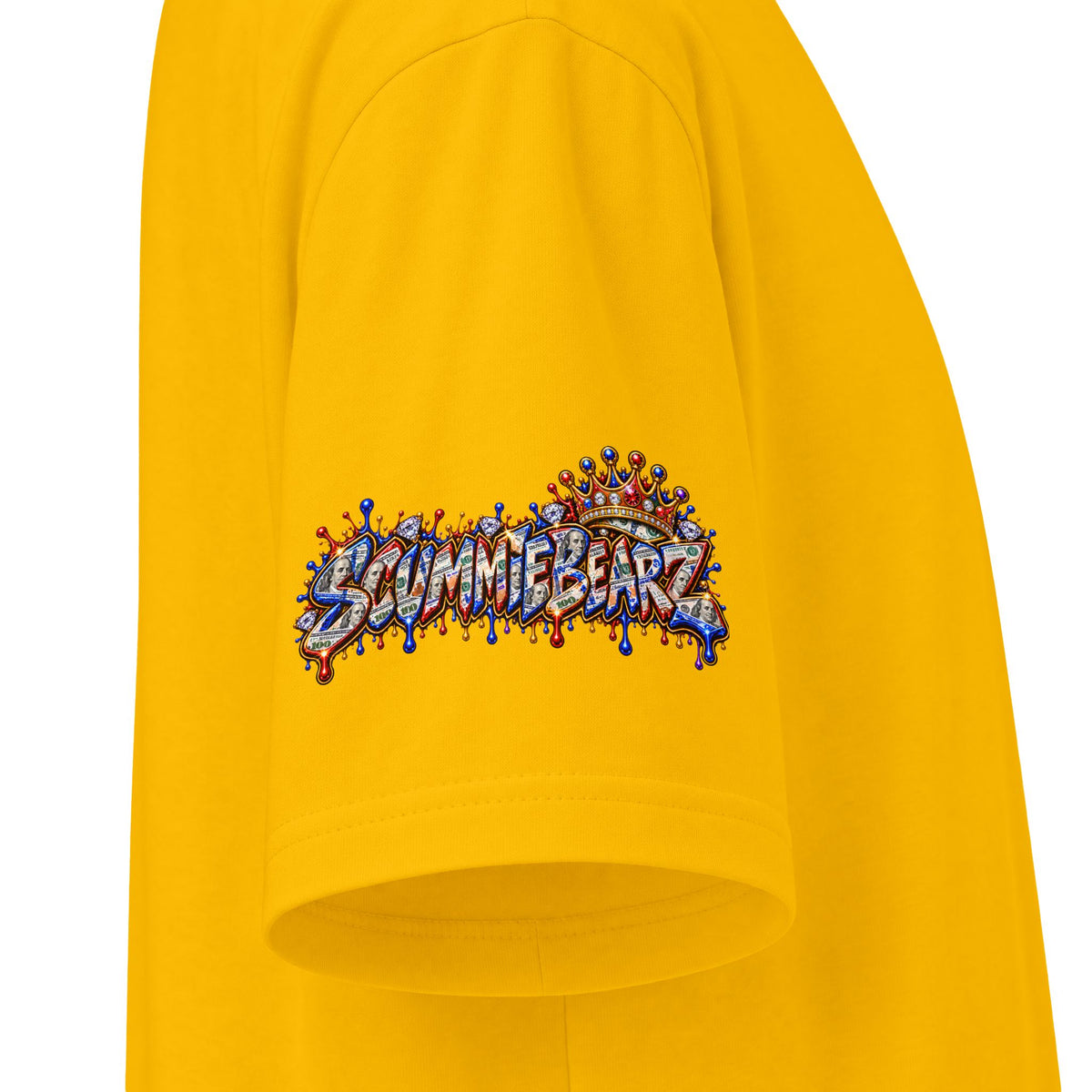 Get Served Red/Blue Remix | SCUMMIEBEARZ™ Shaka Wear Heavyweight Tee