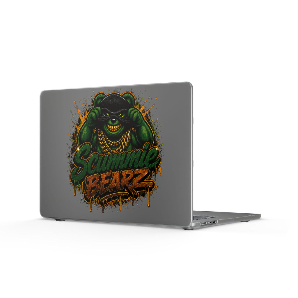Matte MacBook Cases-HILLBILLY MASK LOGO-SCUMMIEBEARZ™
