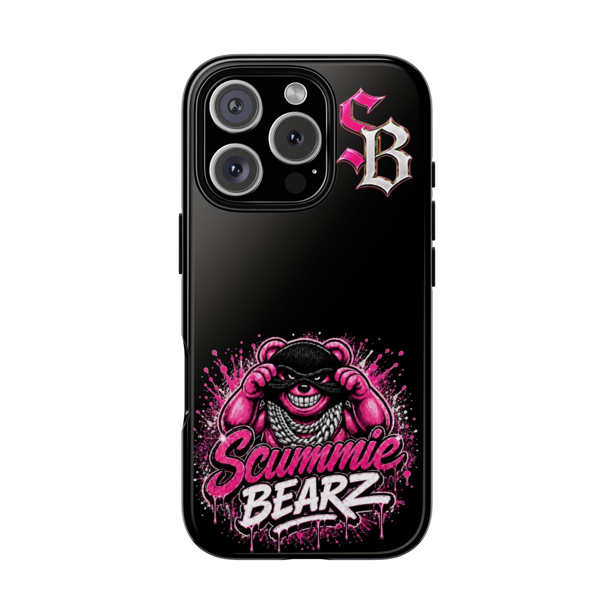 SCUMMIEBEARZ 🩷Pink Logo🩷Tough Cases