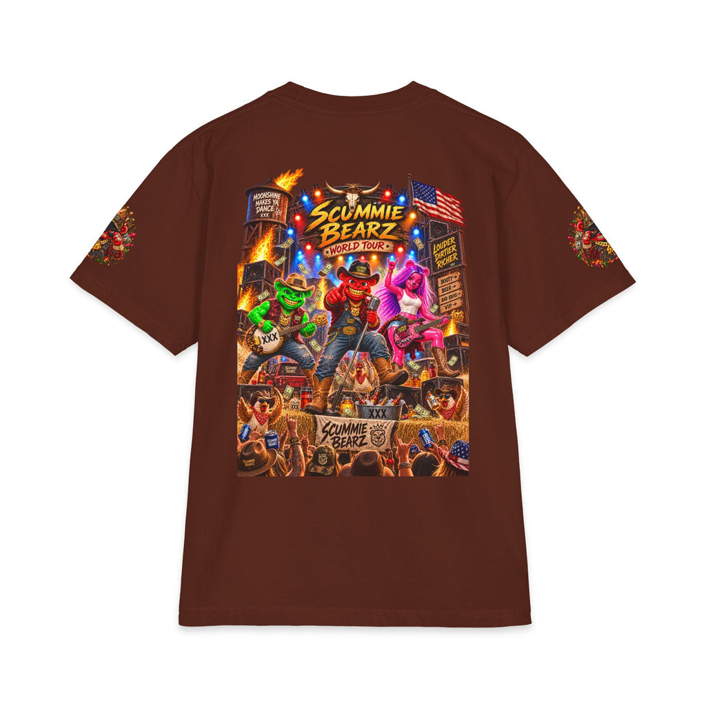 Country World Tour | SCUMMIEBEARZ™ Shaka Wear Heavyweight Tee