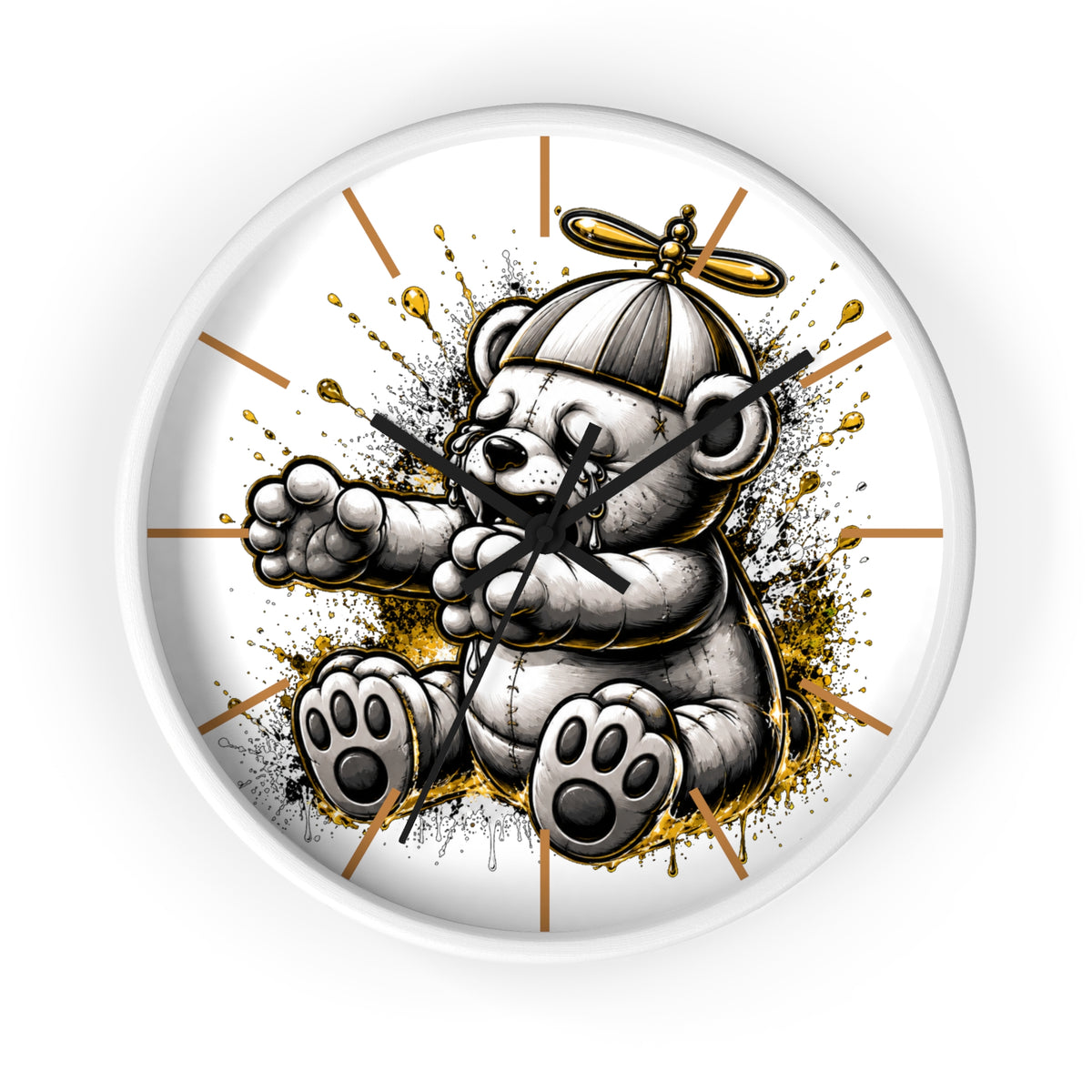 Wall Clock-Stealing Candy From a Baby-SCUMMIEBEARZ™️