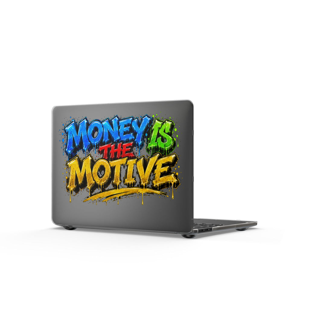 Matte MacBook Cases-MONEY IS THE MOTIVE-SCUMMIEBEARZ™️