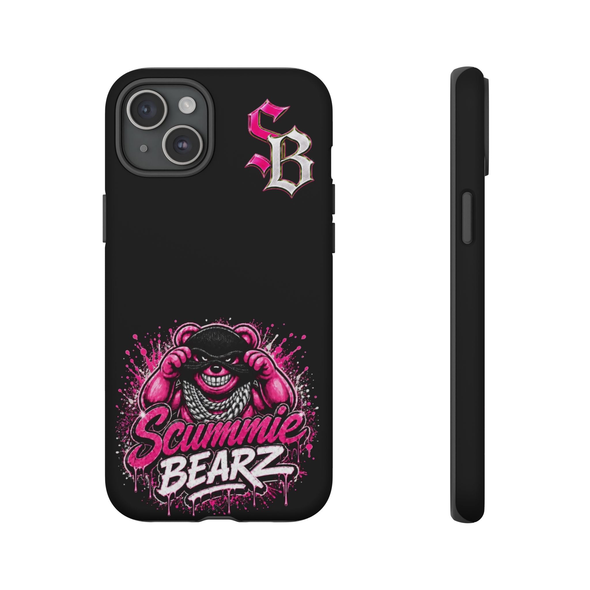SCUMMIEBEARZ 🩷Pink Logo🩷Tough Cases
