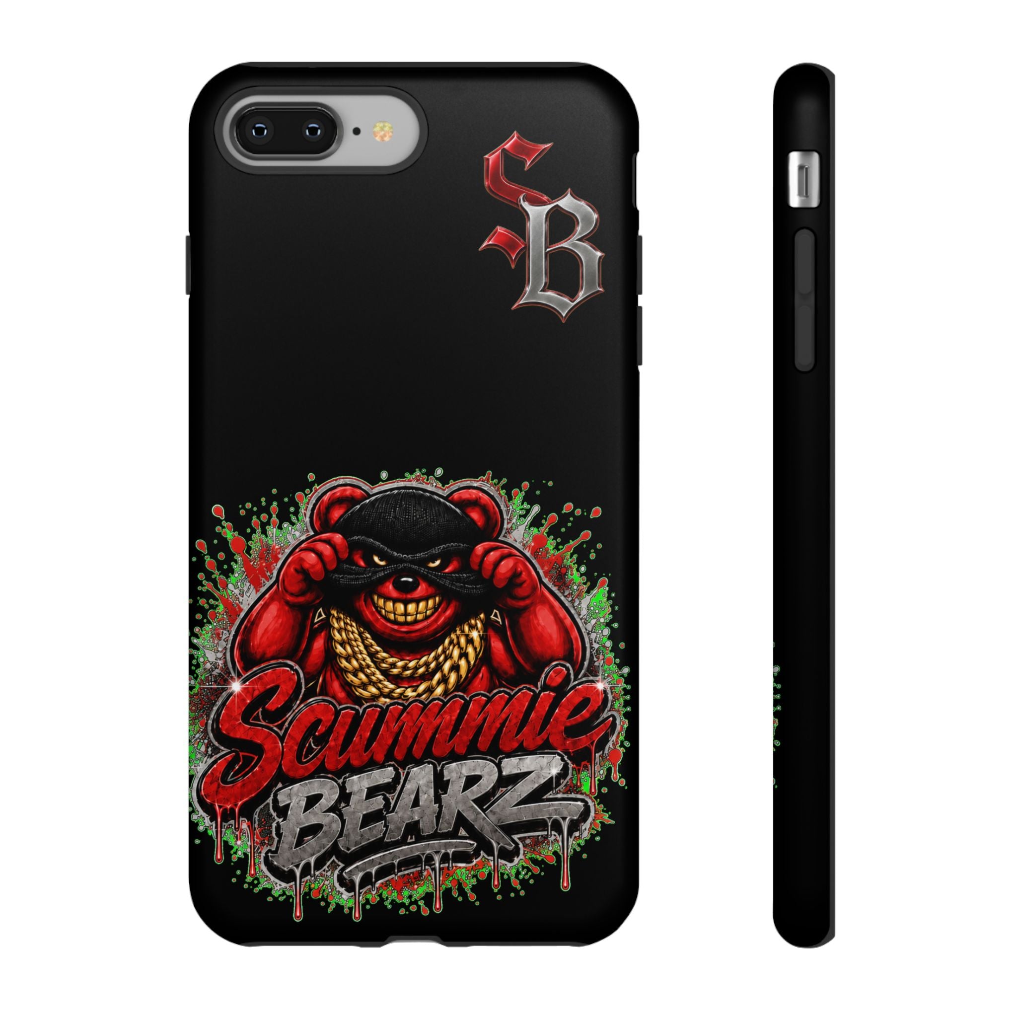 SCUMMIEBEARZ ♦️RED LOGO♦️ Tough Cases
