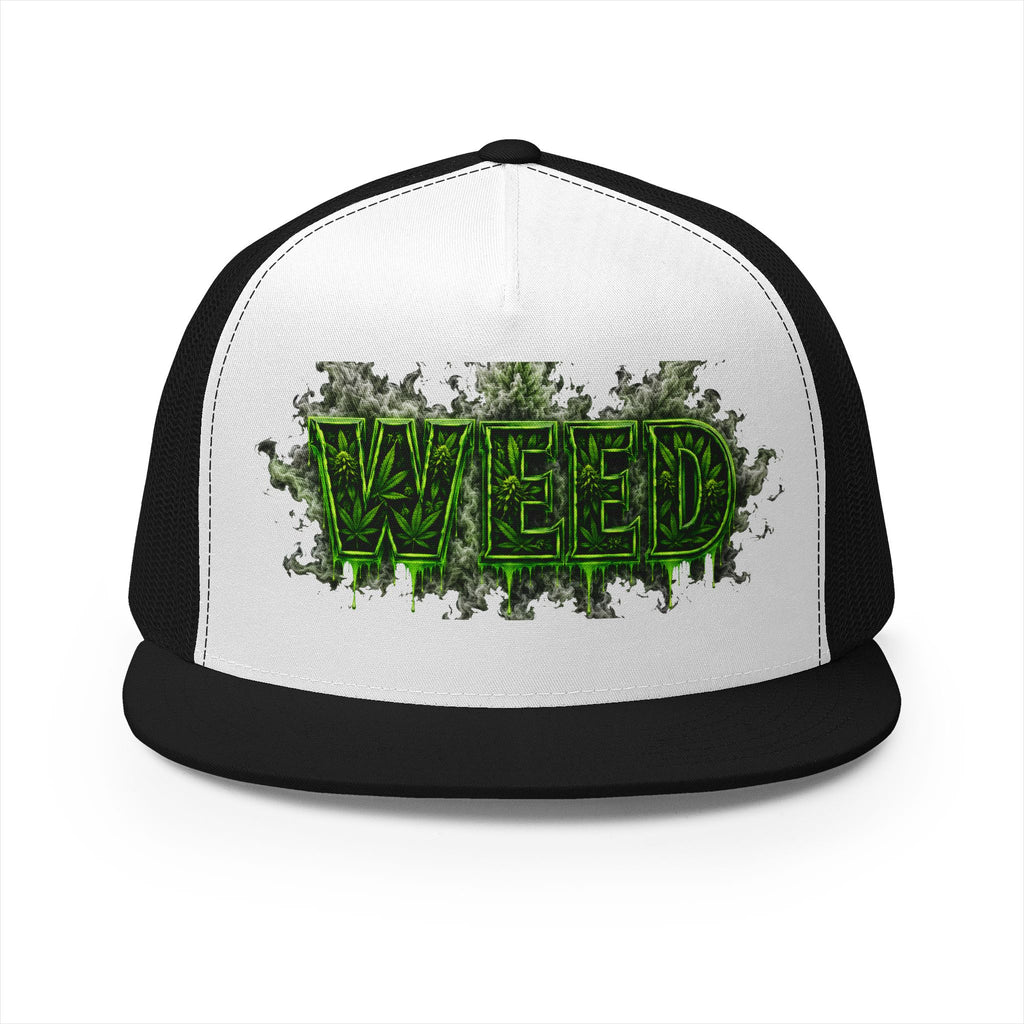 5 Panel Trucker CAP-WEED -SCUMMIEBEARZ™
