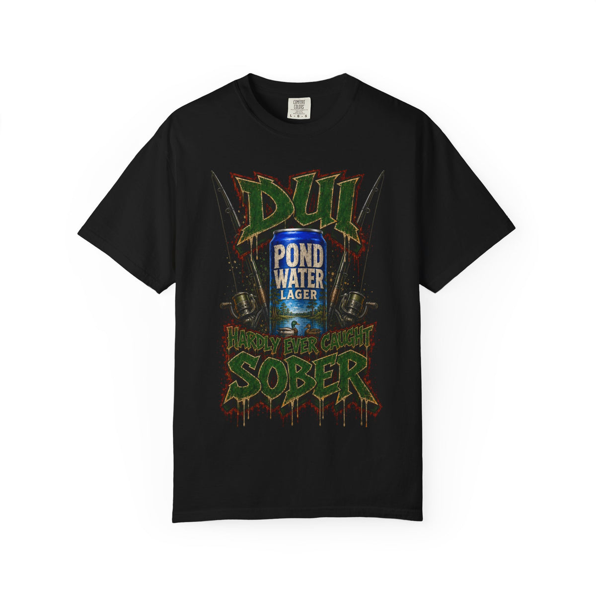 Unisex Garment-Dyed T-shirt-HILLBILLY COLLECTION -SCUMMIEBEARZ™