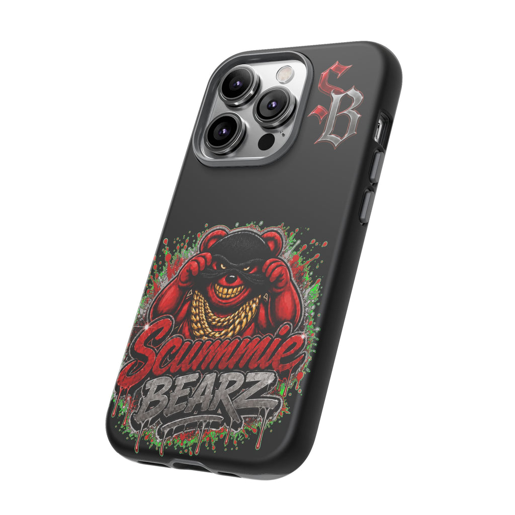SCUMMIEBEARZ ♦️RED LOGO♦️ Tough Cases