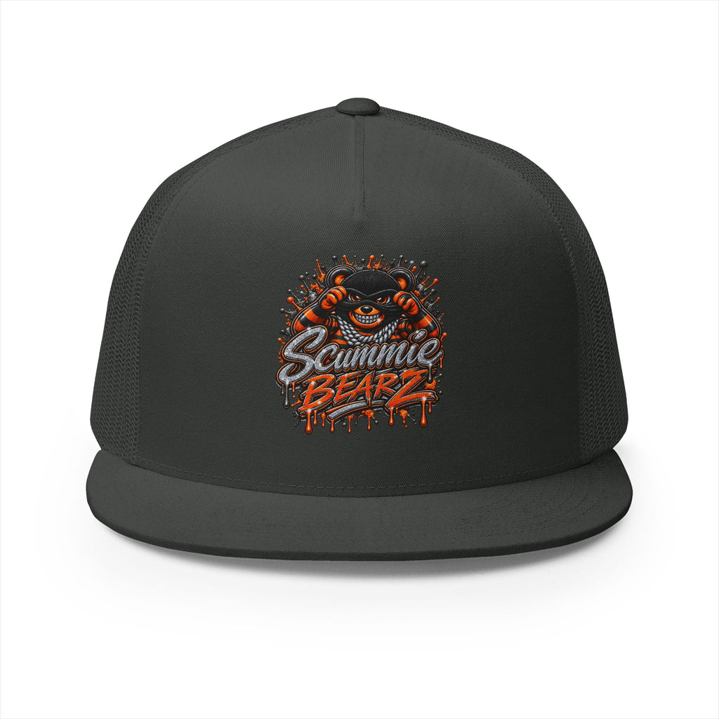 5 Panel Trucker Cap-LOCKED UP MASK LOGO-SCUMMIEBEARZ™