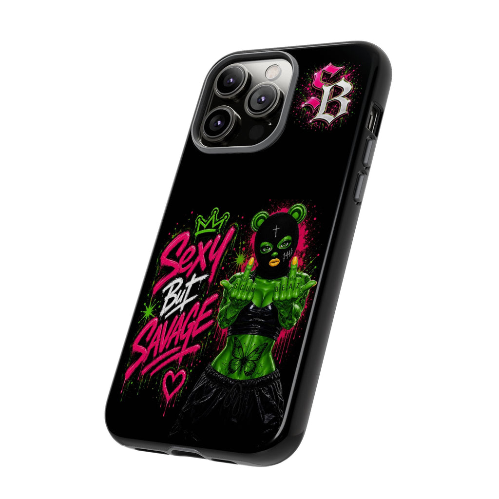 SCUMMIEBEARZ Sexy But Savage Green Remix Tough Cases