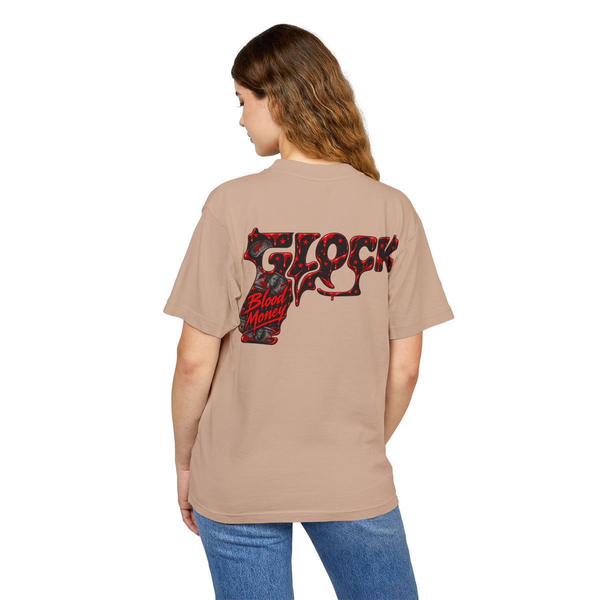 Unisex  Graphic T-Shirt - Glock™ Blood Money - SCUMMIEBEARZ™