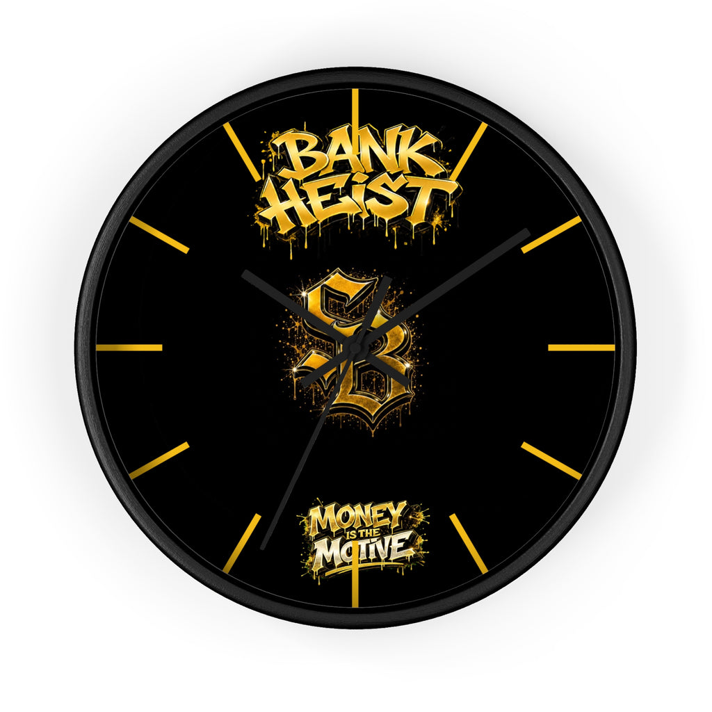 Wall Clock-Bank Heist-Money Is the Motive-SCUMMIEBEARZ™️
