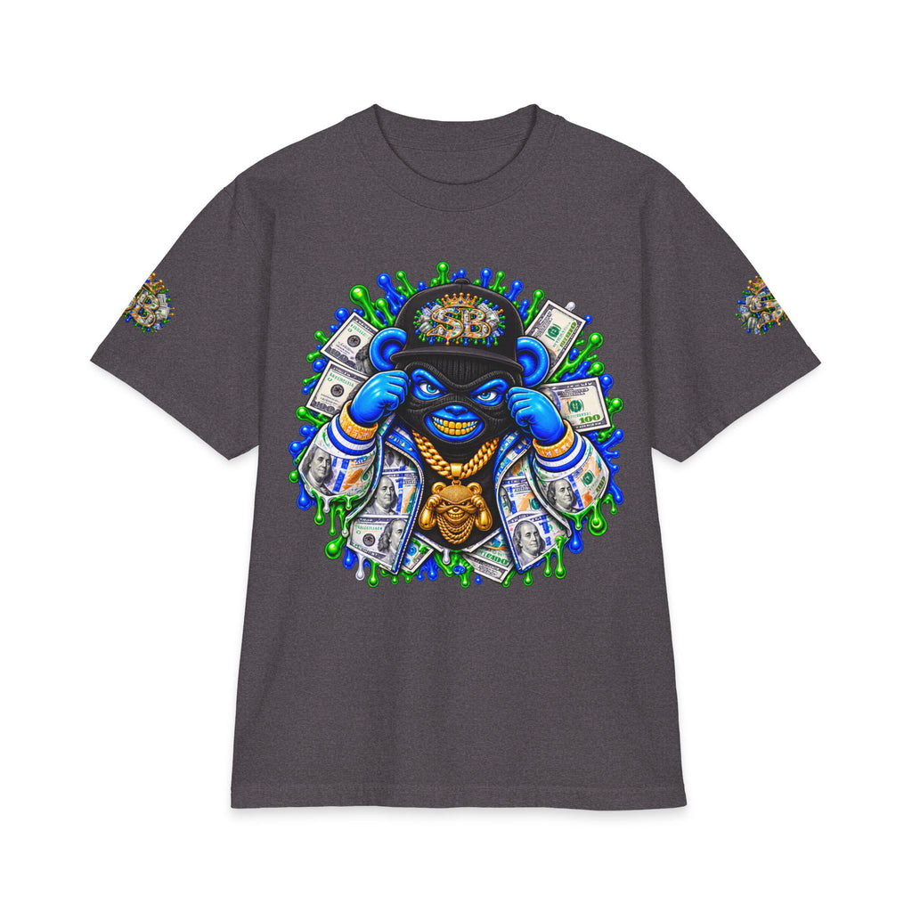 Money Hungry — Alternate Layout | SCUMMIEBEARZ™ Shaka Wear Heavyweight Tee