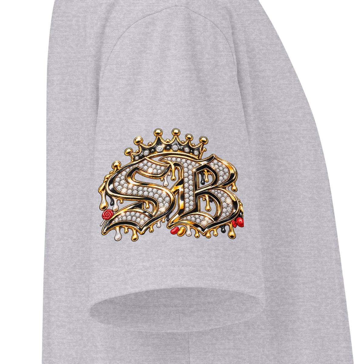 Like Stealing Candy from a Baby — White & Gold Edition | SCUMMIEBEARZ™ Shaka Wear Heavyweight Tee