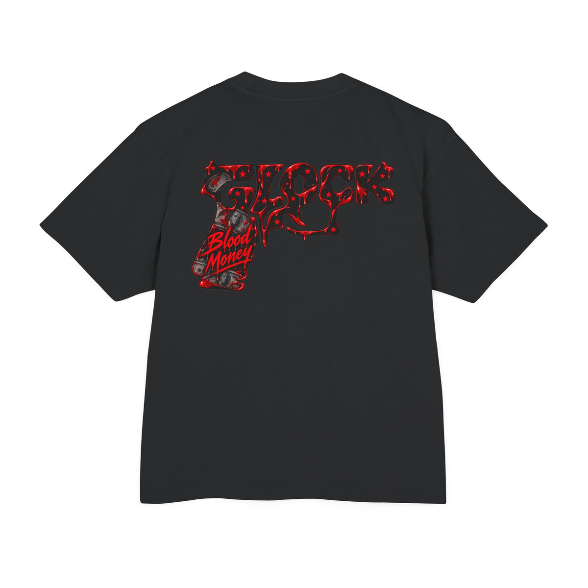 Unisex  Graphic T-Shirt - Glock™ Blood Money - SCUMMIEBEARZ™