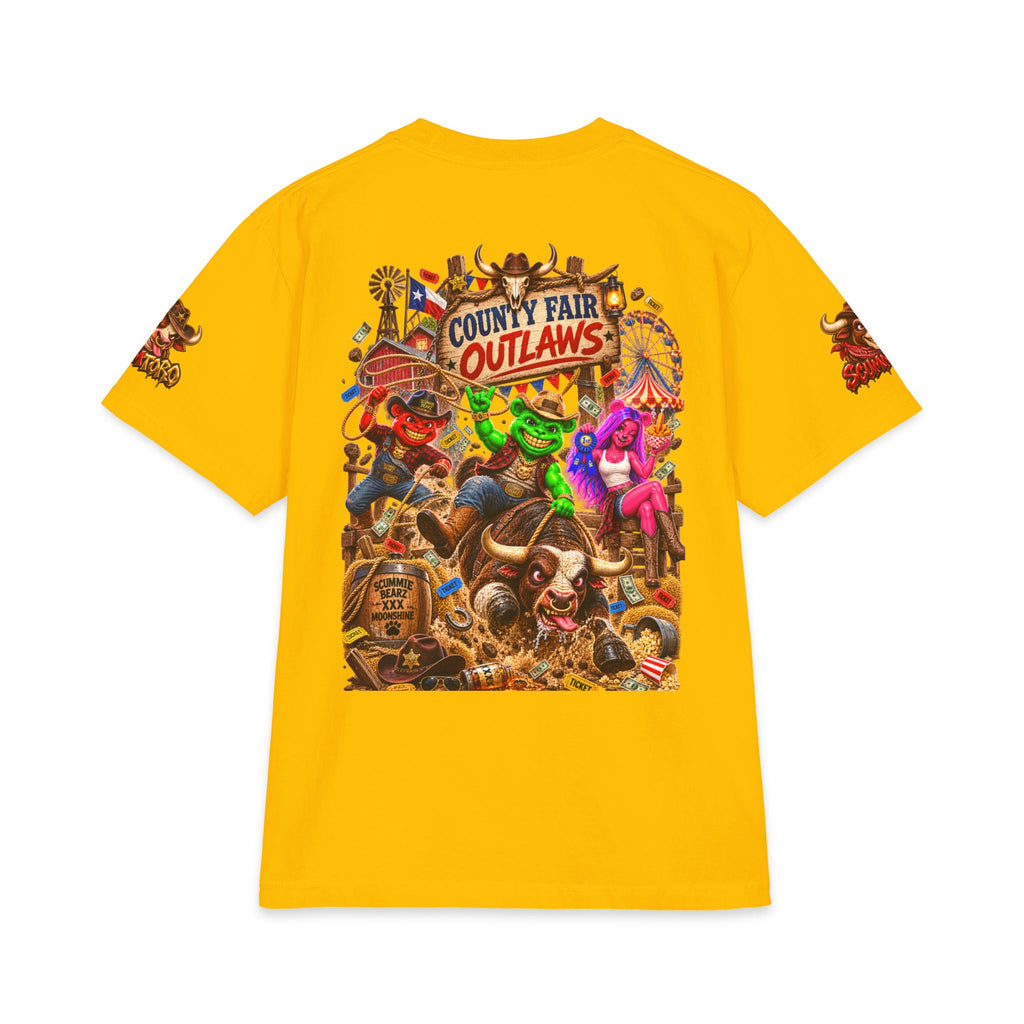 County Fair Outlaws | SCUMMIEBEARZ™ Shaka Wear Heavyweight Tee