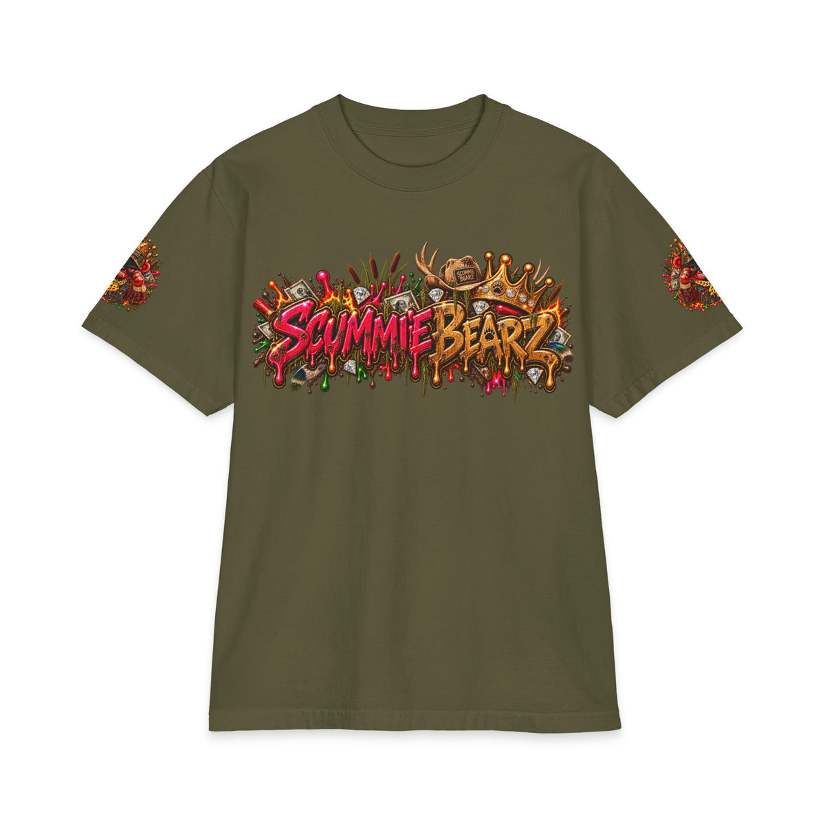 Country Brew Sled | SCUMMIEBEARZ™ Shaka Wear Heavyweight Tee