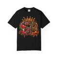 Unisex Garment-Dyed T-SHIRT-HILLBILLY GLOCK/SB CROWN LOGO-SCUMMIEBEARZ™