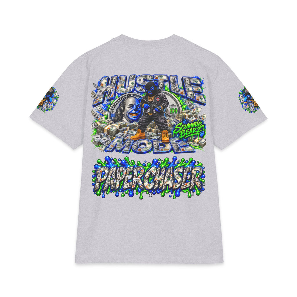 Hustle Mode, Green Remix | SCUMMIEBEARZ™ Shaka Wear Heavyweight Tee