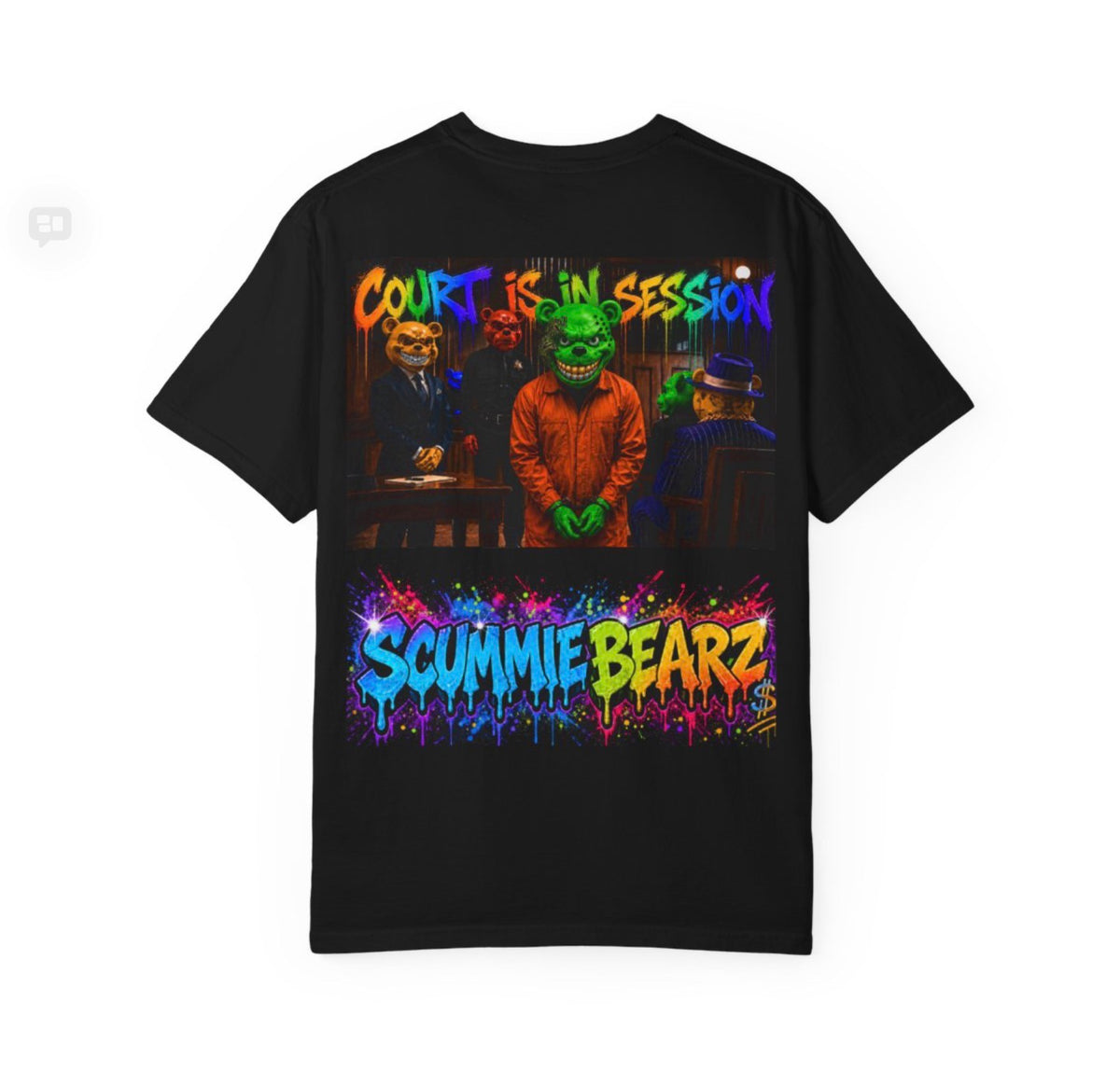 Unisex Garment-Dyed T-shirt-NO CONFESSION-SCUMMIEBEARZ™