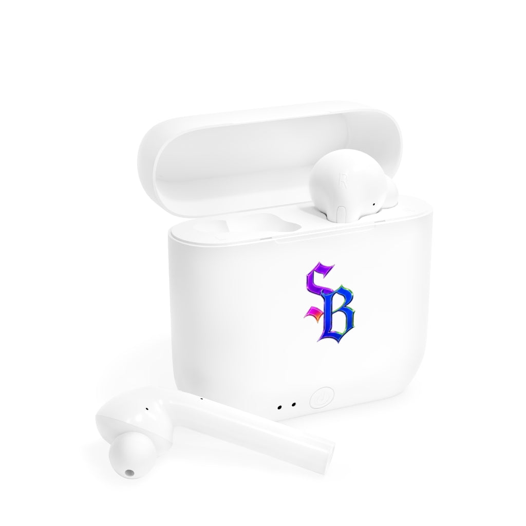 Essos Wireless Earbuds-BLUE/PURPLE SB LOGO-SCUMMIEBEARZ™️