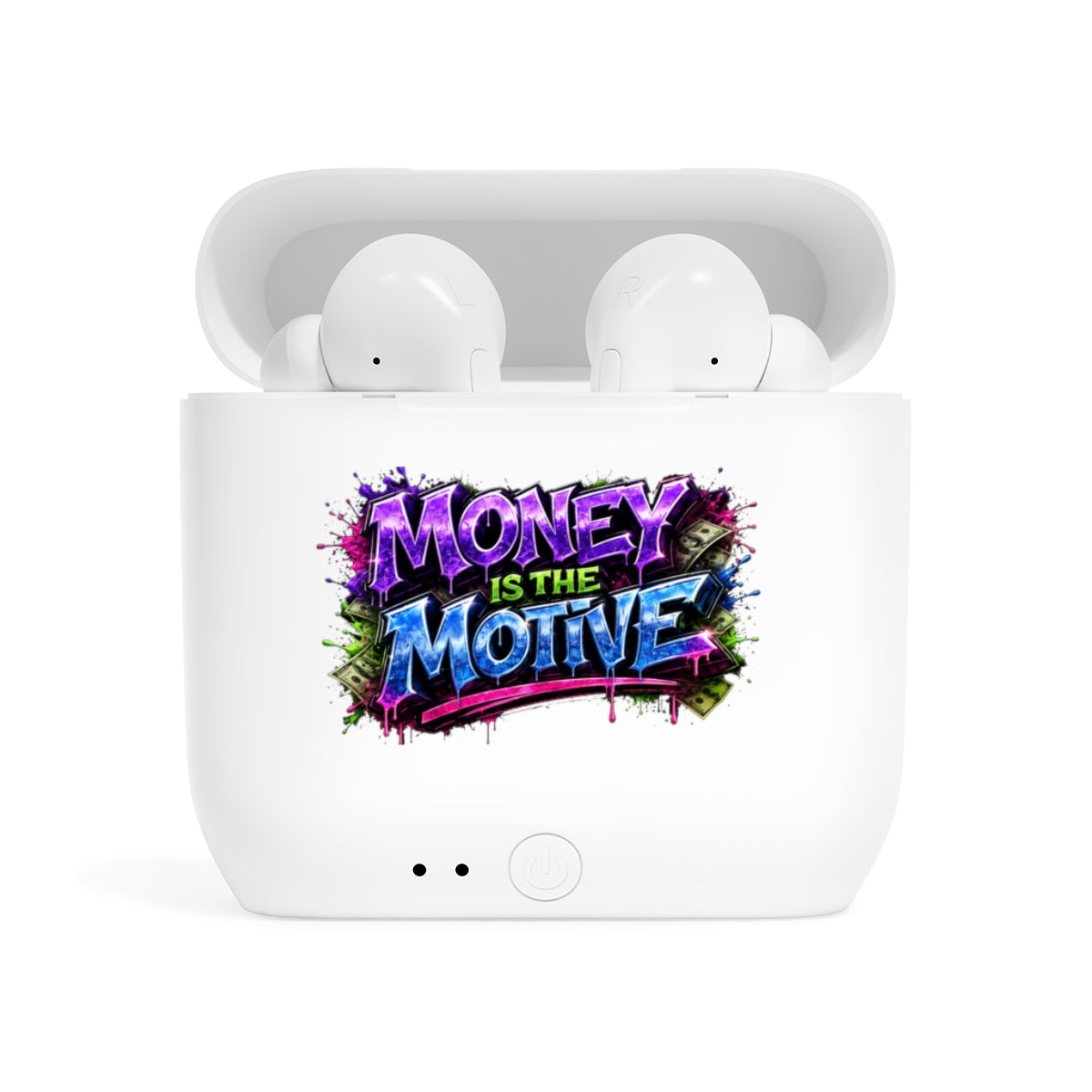 Essos Wireless Earbuds-MONEY IS THE MOTIVE-SCUMMIEBEARZ™️