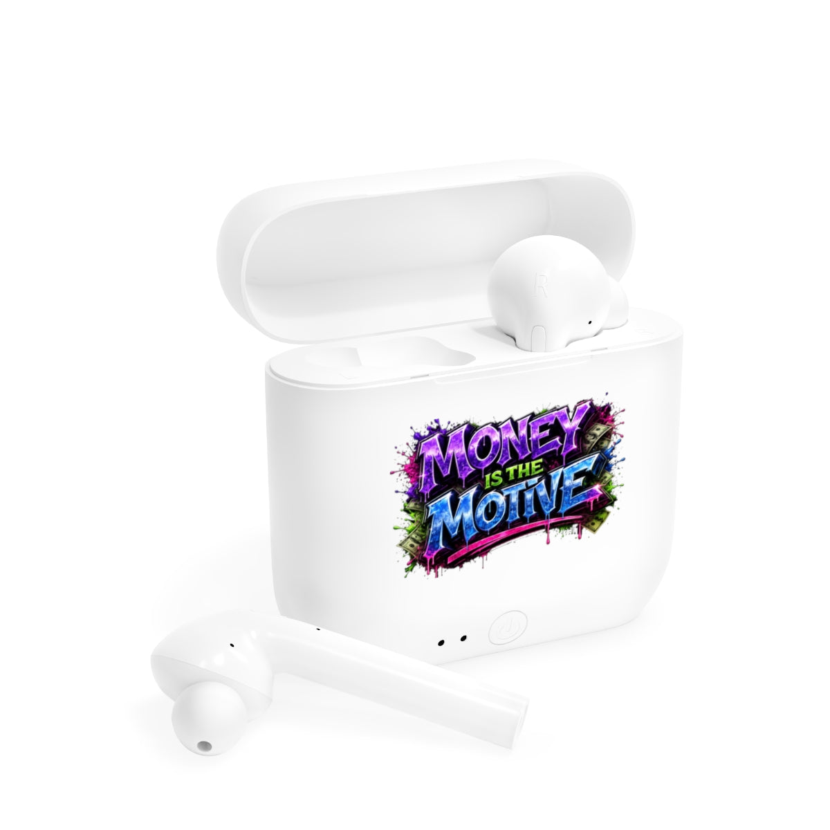 Essos Wireless Earbuds-MONEY IS THE MOTIVE-SCUMMIEBEARZ™️