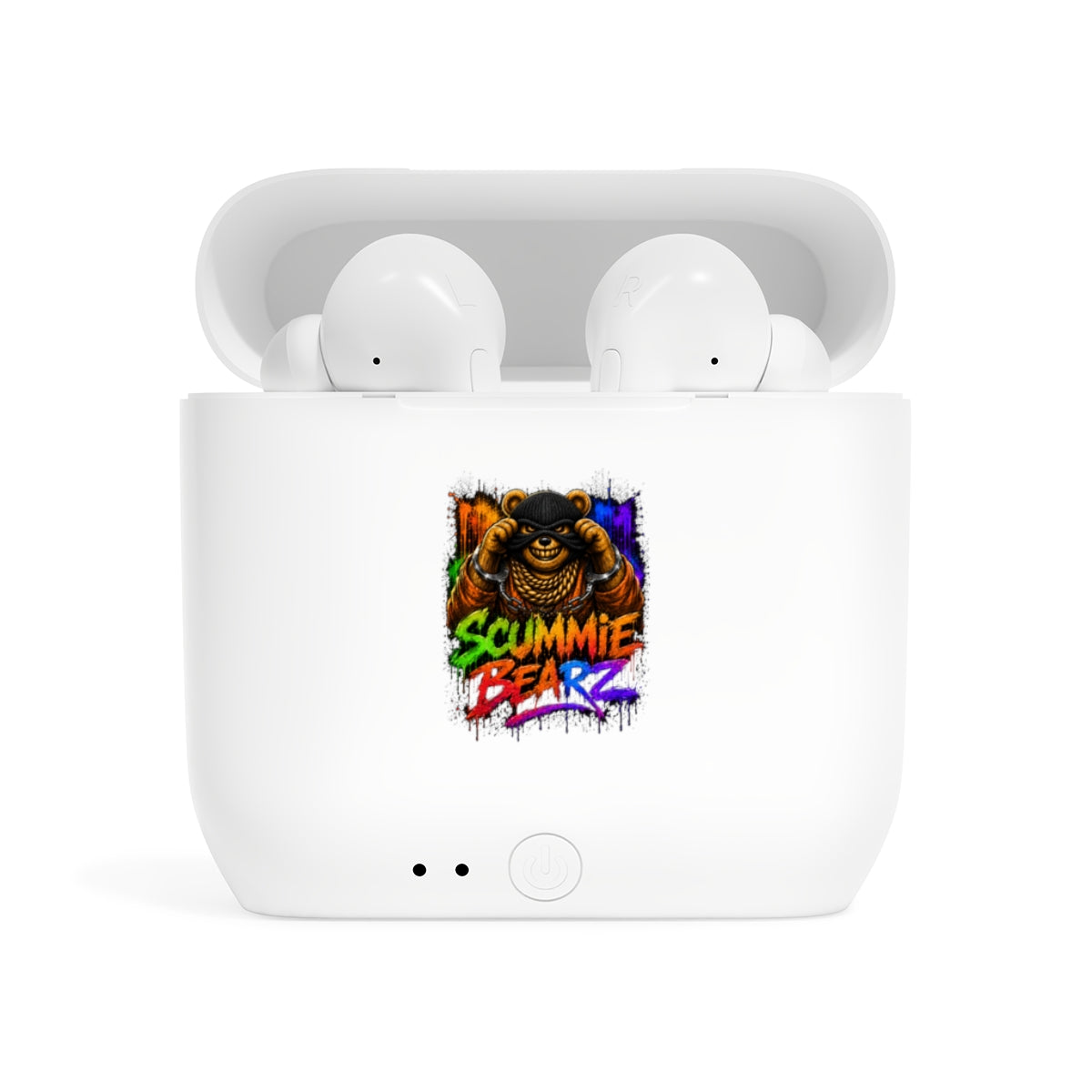 Essos Wireless Earbuds-RAINBOW MASK LOGO-SCUMMIEBEARZ™️