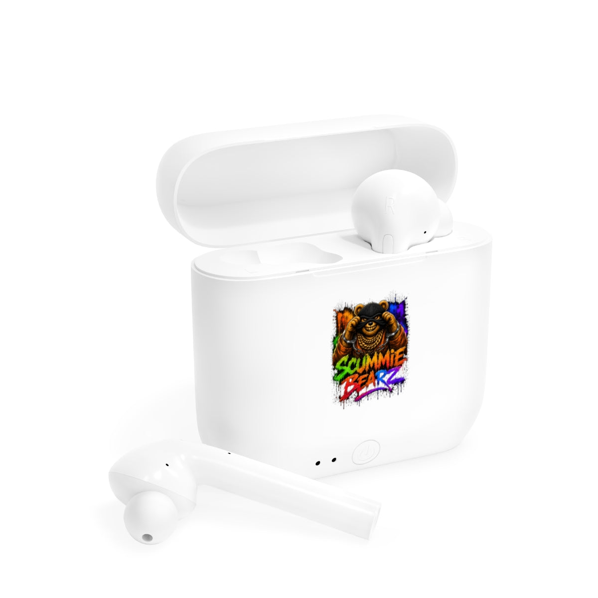 Essos Wireless Earbuds-RAINBOW MASK LOGO-SCUMMIEBEARZ™️