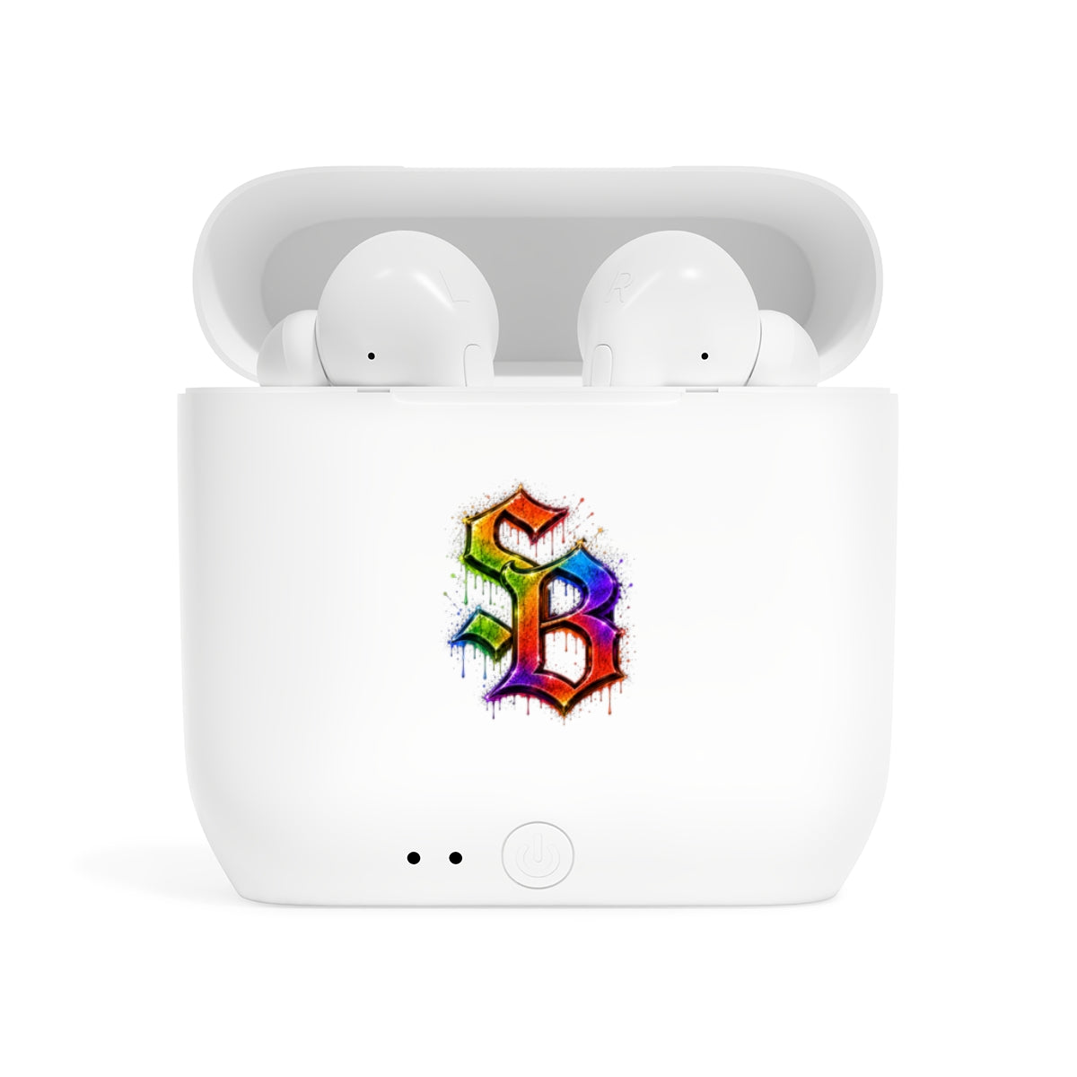 Essos Wireless Earbuds-rainbow sb logo-SCUMMIEBEARZ™️